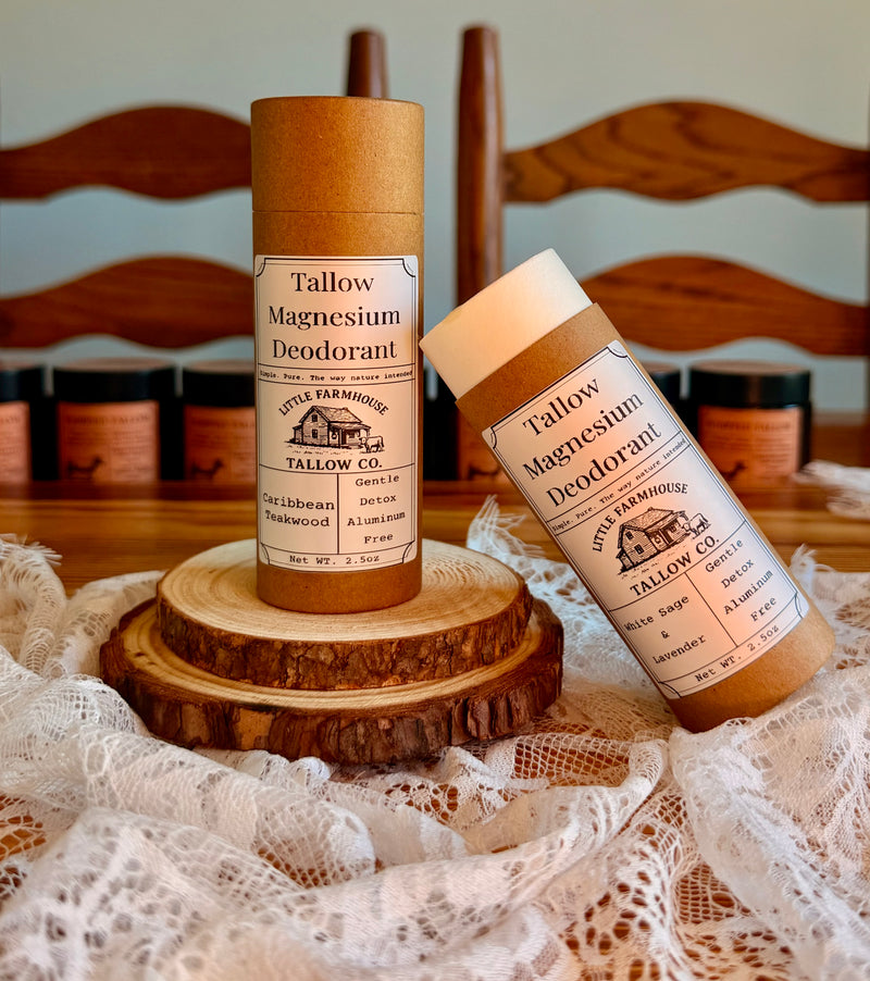 Tallow Magnesium Deodorant