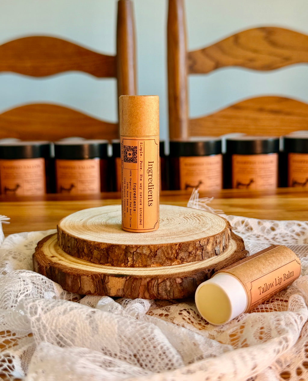 Tallow Lip Balm Trio